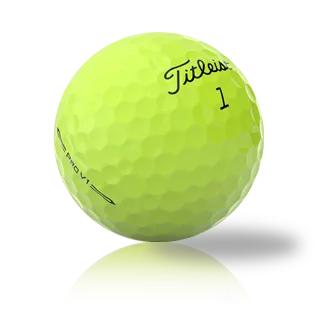 Custom Titleist Pro V1 2023 Yellow