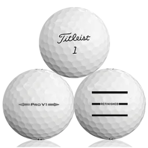 Custom Titleist Pro V1 Refinished (Triple-Line)