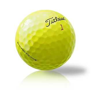 Custom Titleist Pro V1X 2021 Yellow