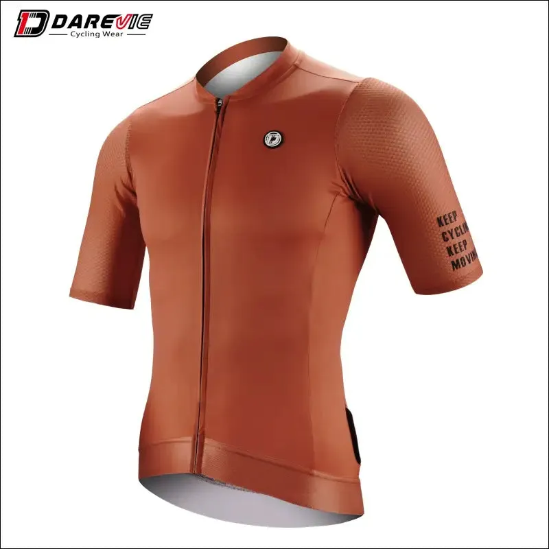 Darevie slim fit cycling jersey - spf 50  high quality bike shirt