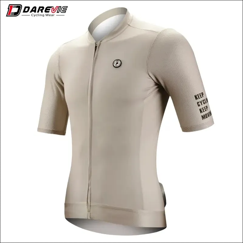 Darevie slim fit cycling jersey - spf 50  high quality bike shirt