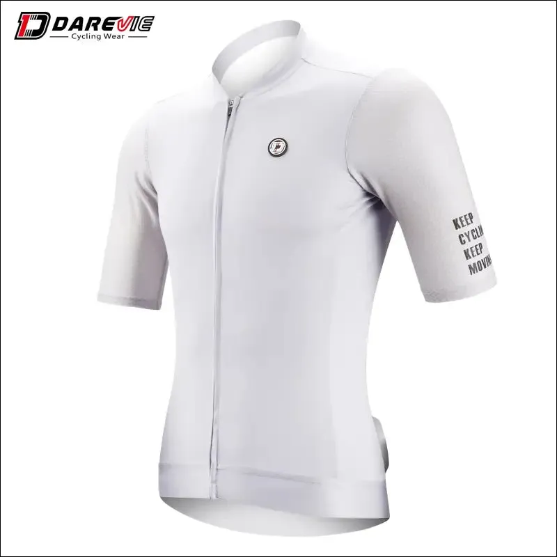 Darevie slim fit cycling jersey - spf 50  high quality bike shirt