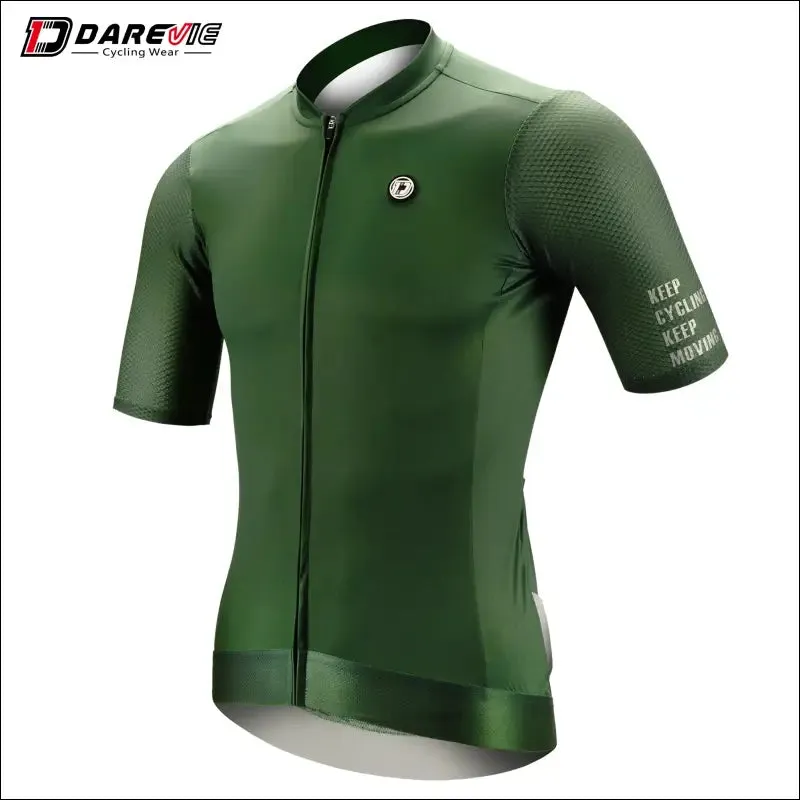 Darevie slim fit cycling jersey - spf 50  high quality bike shirt