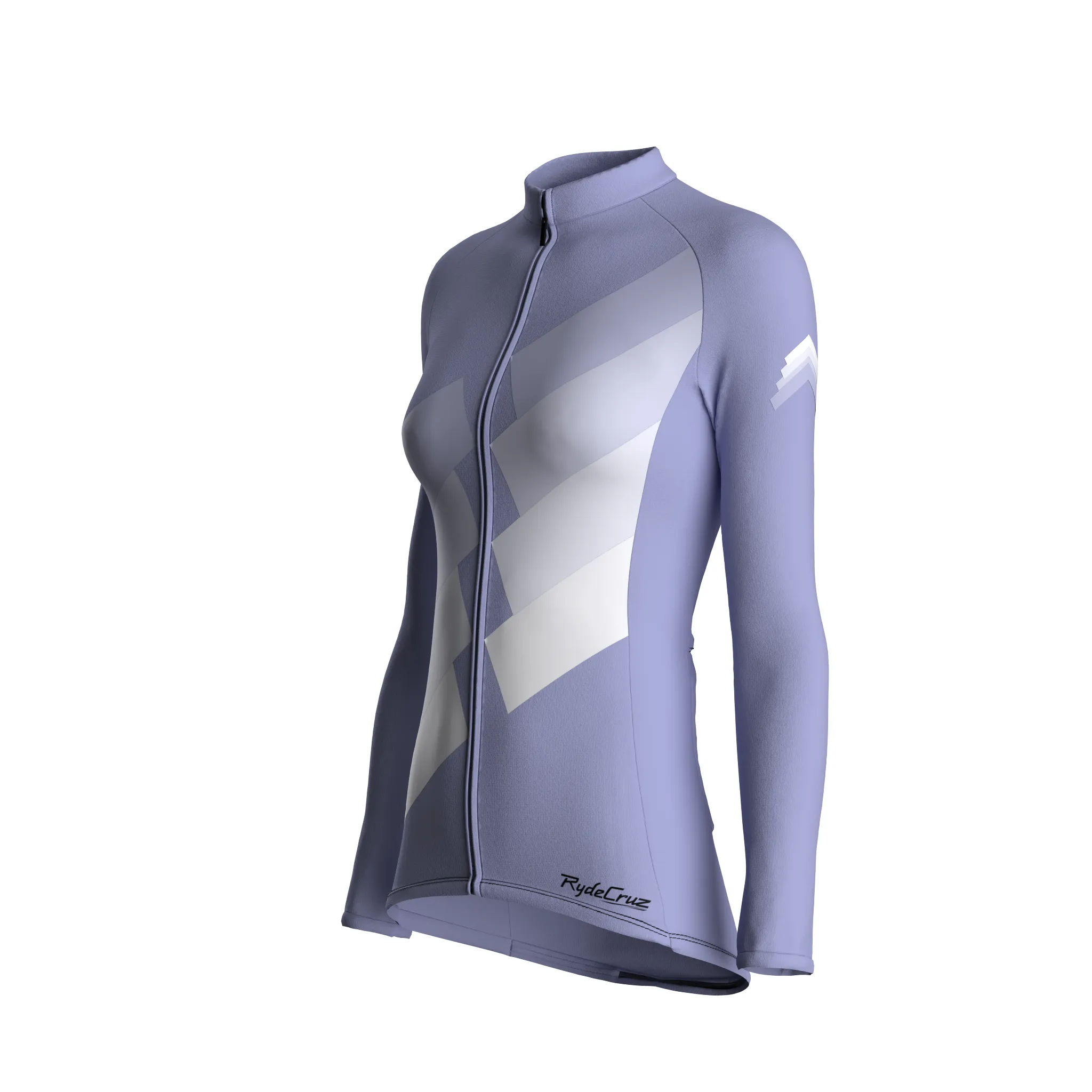 Digital Echo | Lavender Female Long Sleeves Jersey