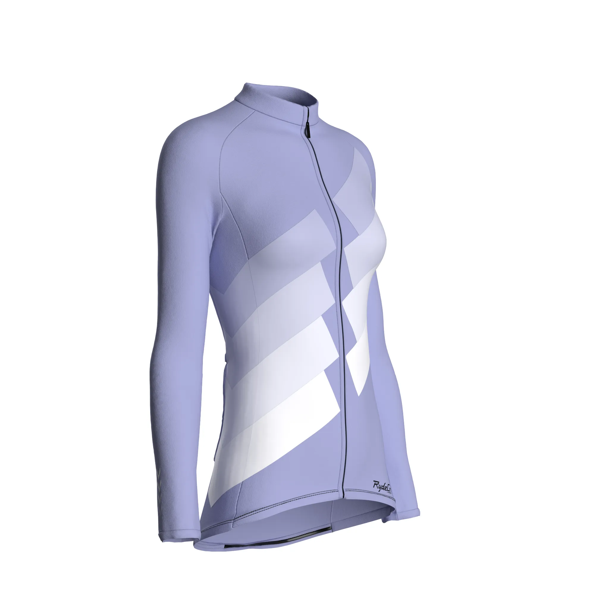 Digital Echo | Lavender Female Long Sleeves Jersey