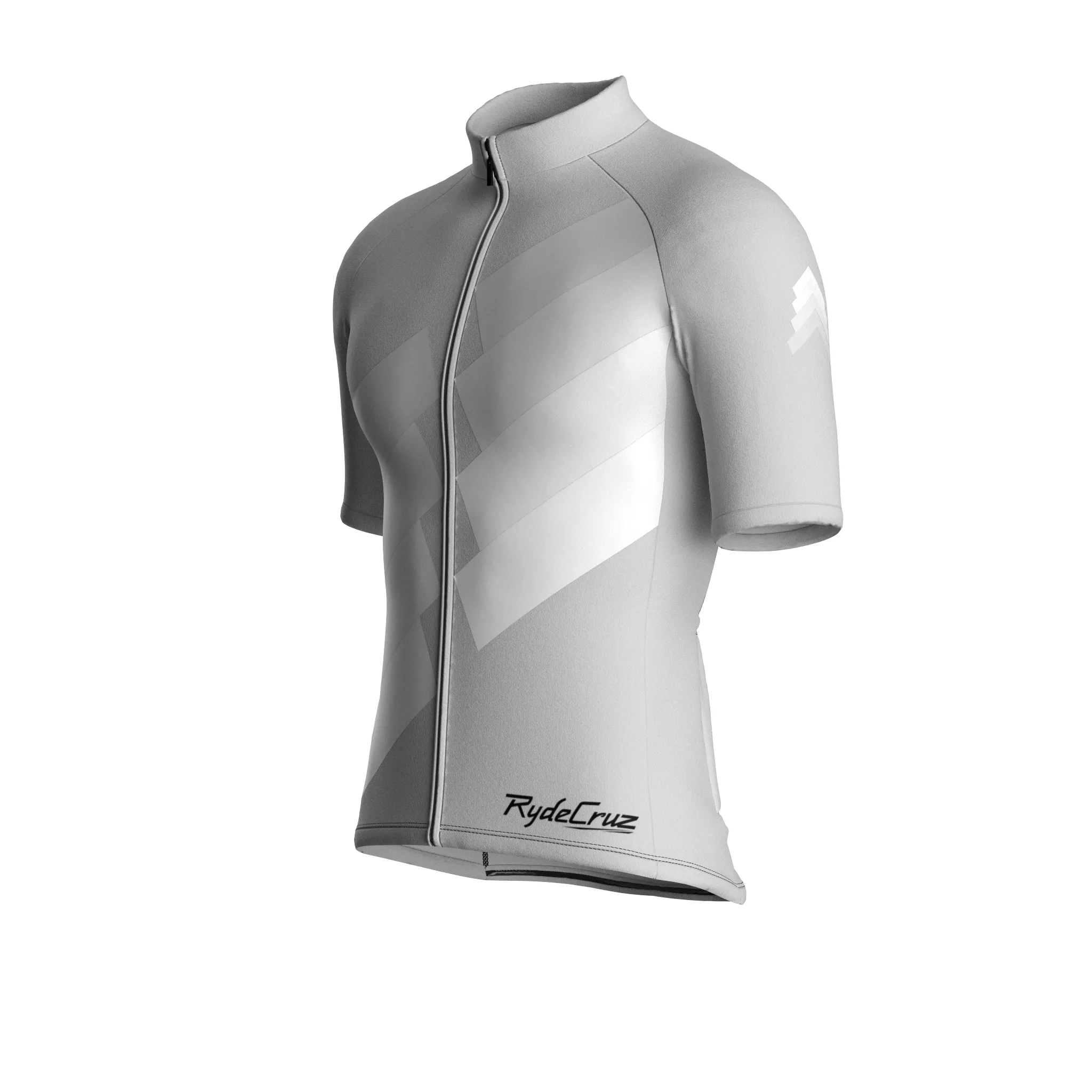 Digital Echo | Light Gray Male Short Sleeves Jersey