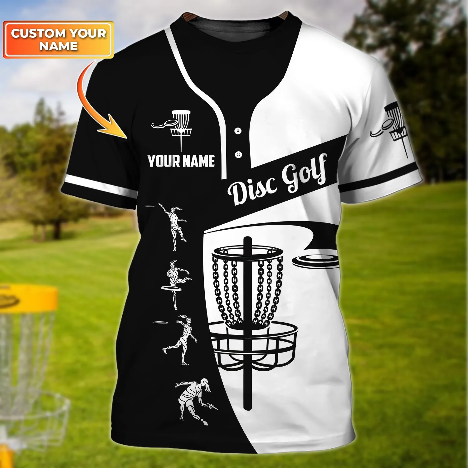 Disc Golf - Personalized Tshirt -TT99-1182