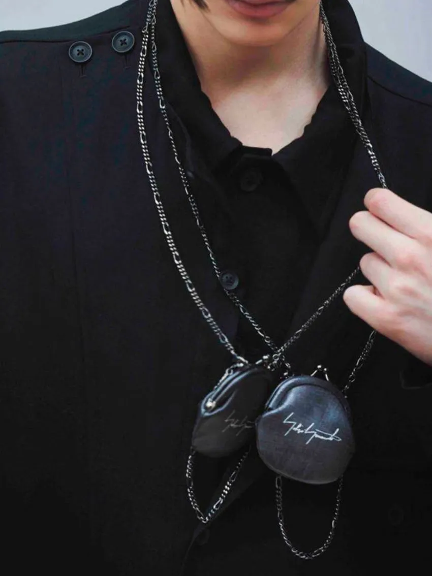 Discord Yohji Yamamoto Clasp Purse Necklace