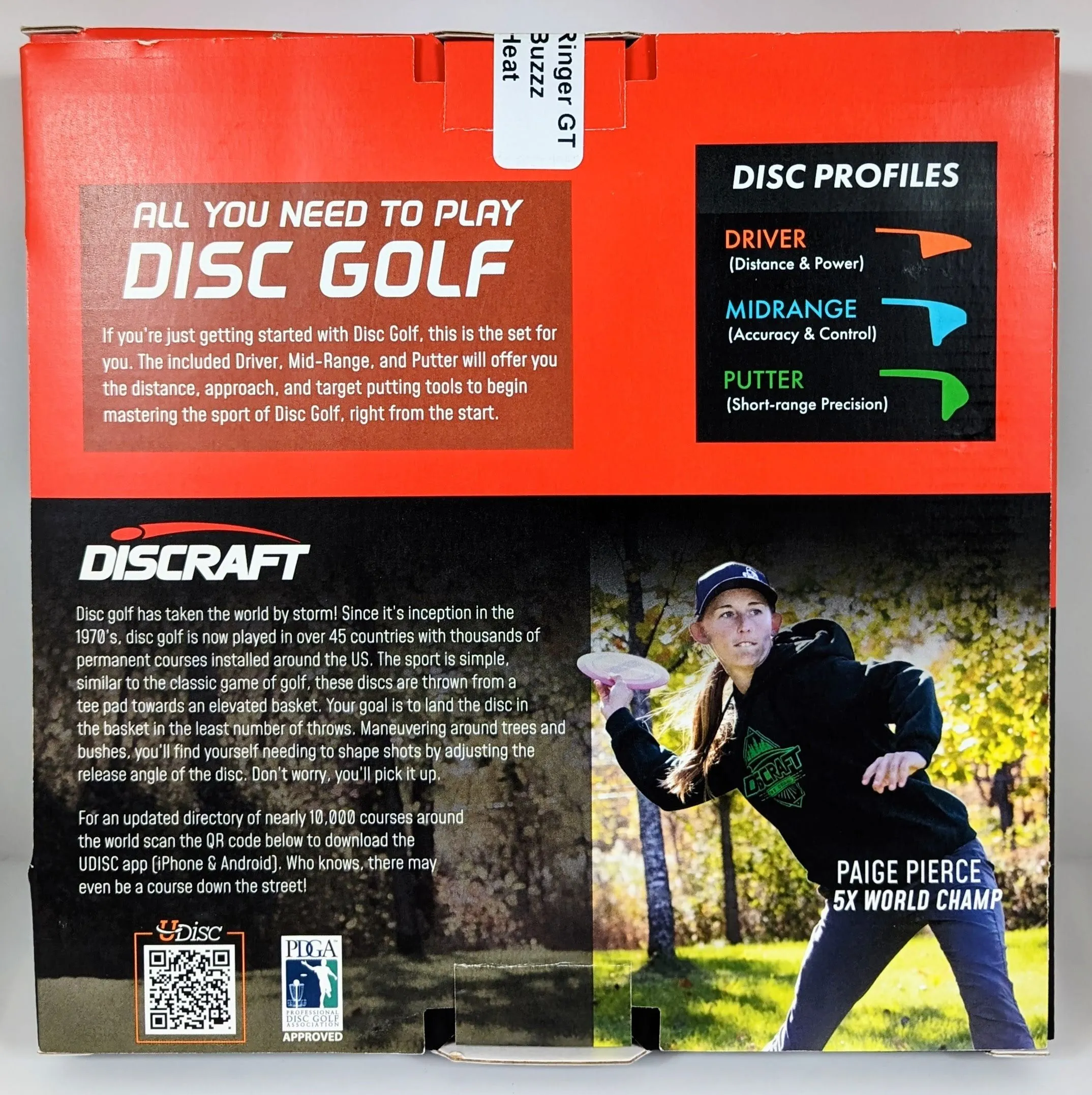 Discraft Disc Golf Starter set