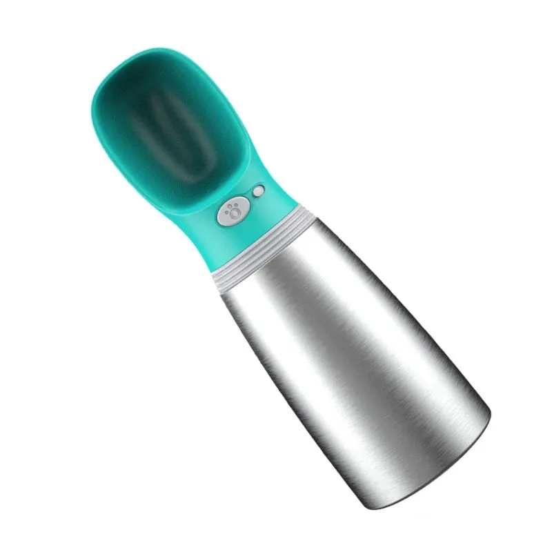 Dog Travel Water Bottle Insulated Cup Water Dispenser Outdoor Hiking Water Bowl
