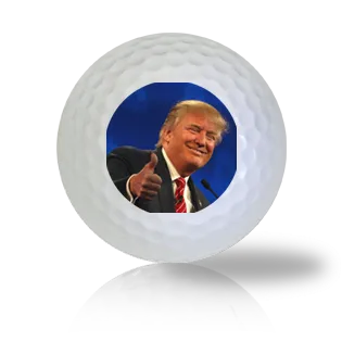 Donald Trump Giving a Thumbs Up Golf Balls