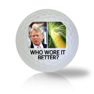 Donald Trump Who Wore Their Hair Better? Golf Balls
