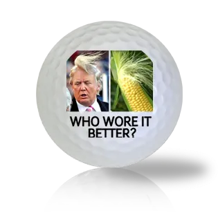 Donald Trump Who Wore Their Hair Better? Golf Balls