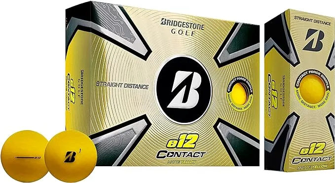 E12 Contact Golf Balls - One Dozen