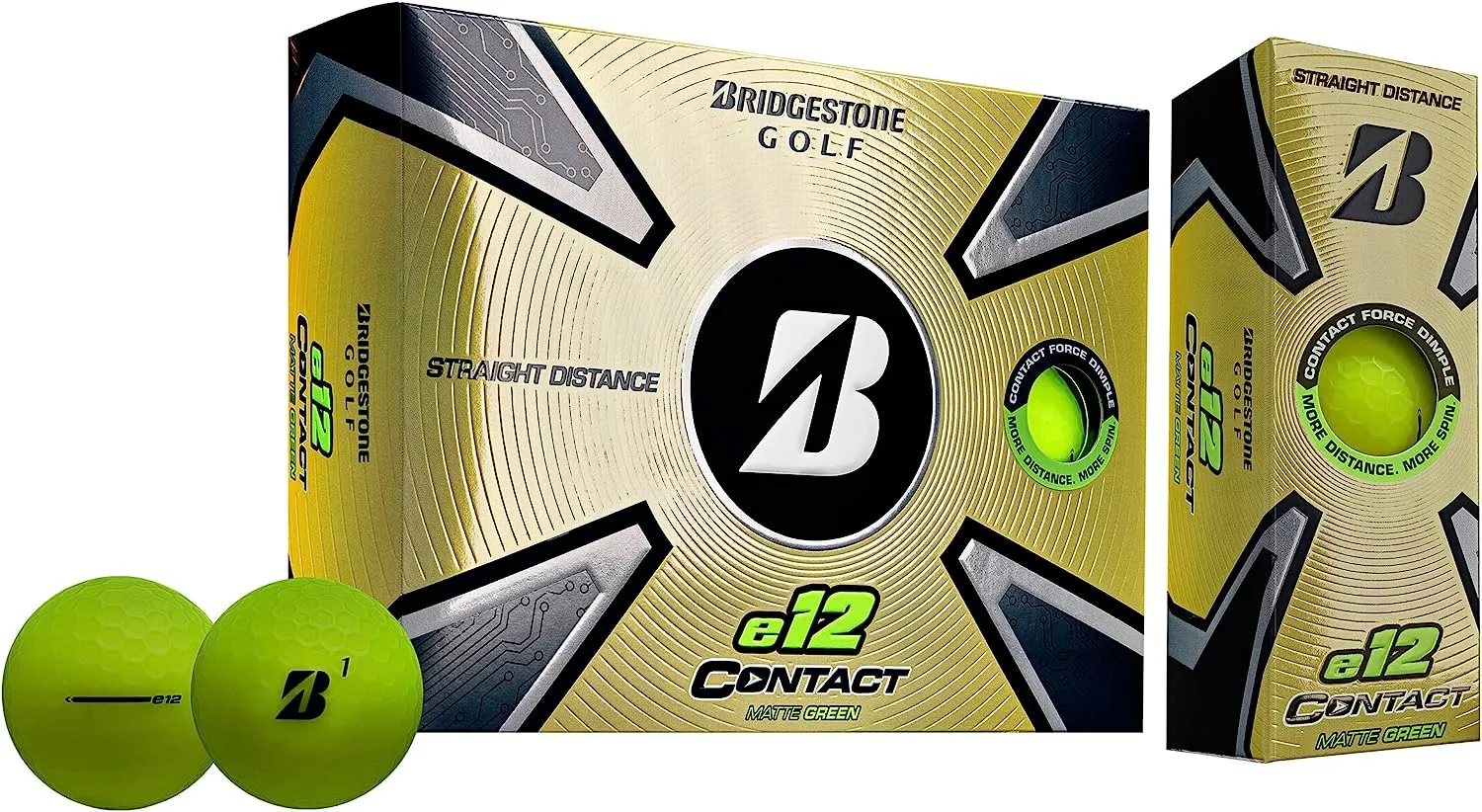 E12 Contact Golf Balls - One Dozen