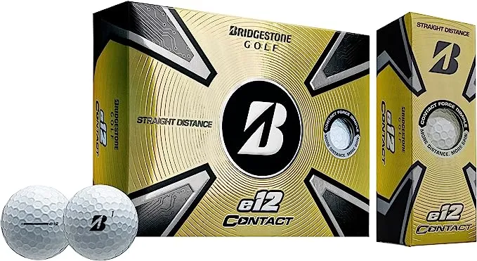 E12 Contact Golf Balls - One Dozen