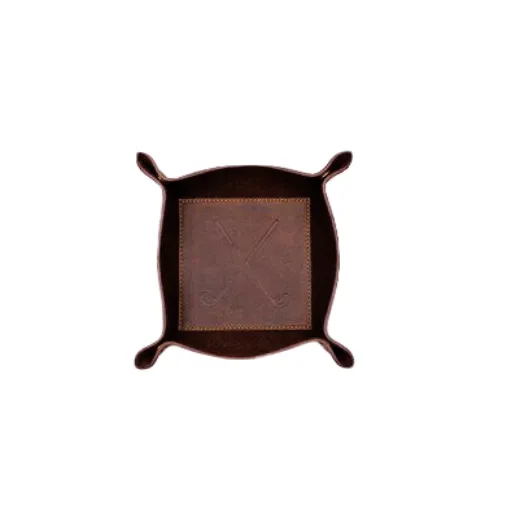 Embossed Leather Valet