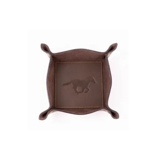 Embossed Leather Valet