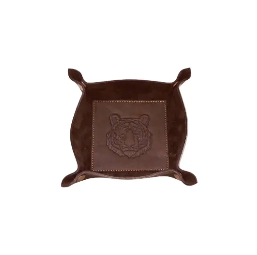 Embossed Leather Valet