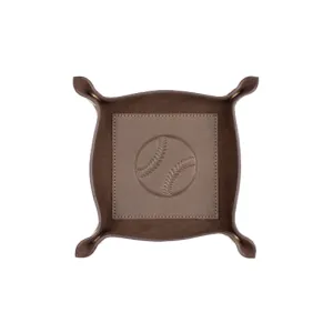 Embossed Leather Valet