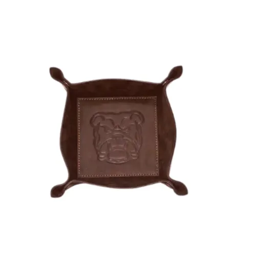Embossed Leather Valet