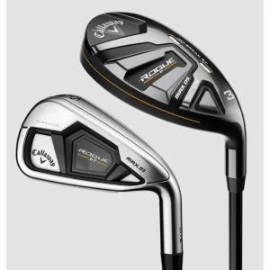 ENSEMBLE DE FERS CALLAWAY ROGUE ST MAX OS GRAPHITE COMBO FEMME