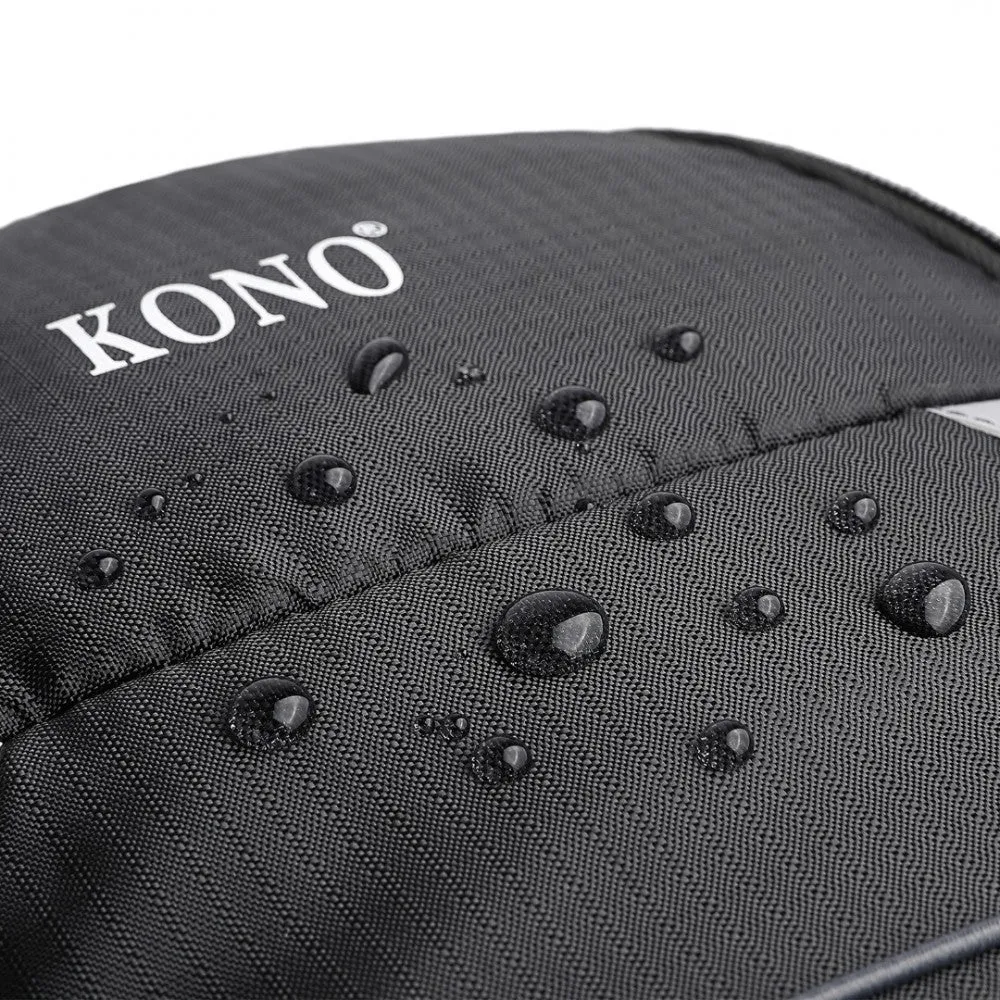 EQ2238 - Kono Multi Functional Outdoor Hiking Backpack With Rain Cover - Black