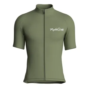 Essential | Dark Khaki Male Short Sleeves Jersey