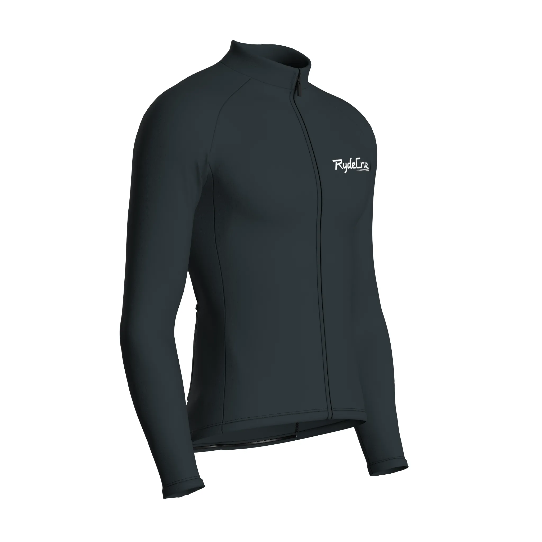 Essential | Gunmetal Gray Male Long Sleeves Jersey