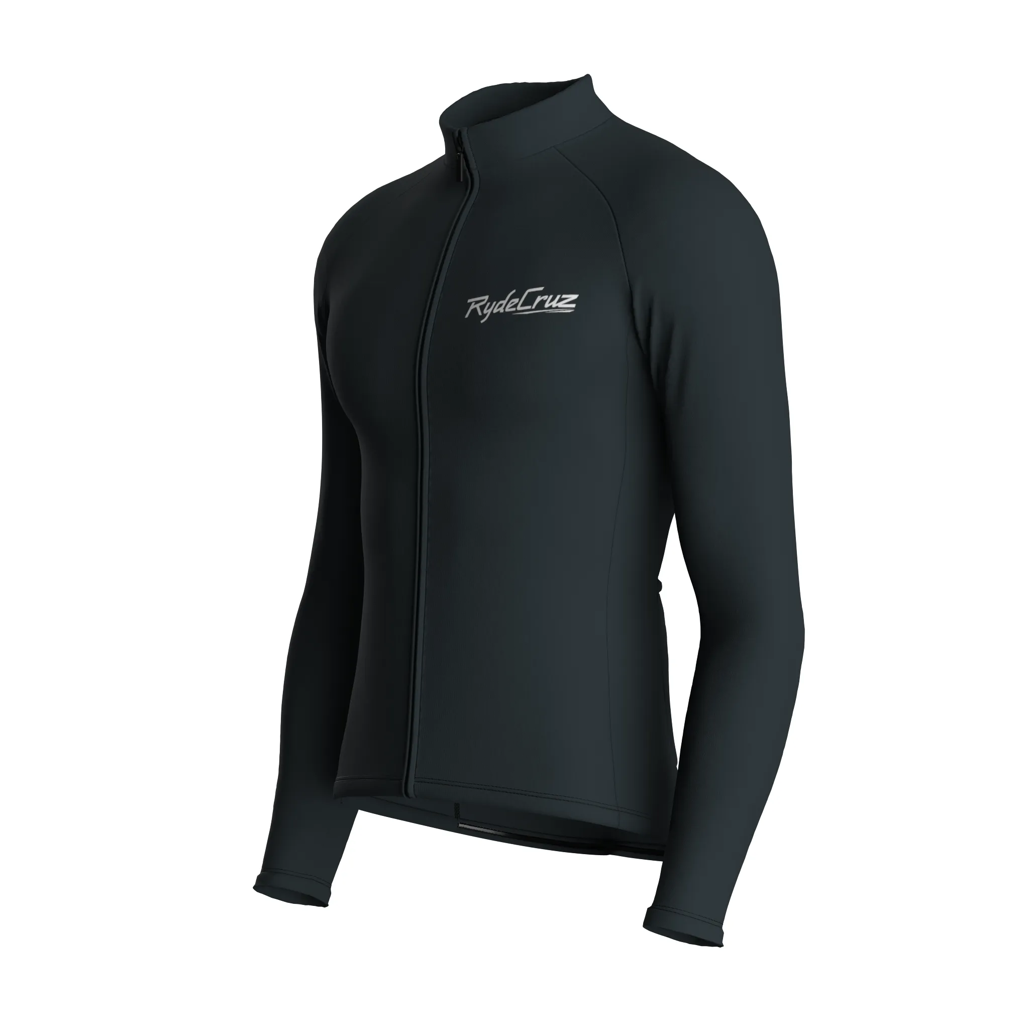 Essential | Gunmetal Gray Male Long Sleeves Jersey