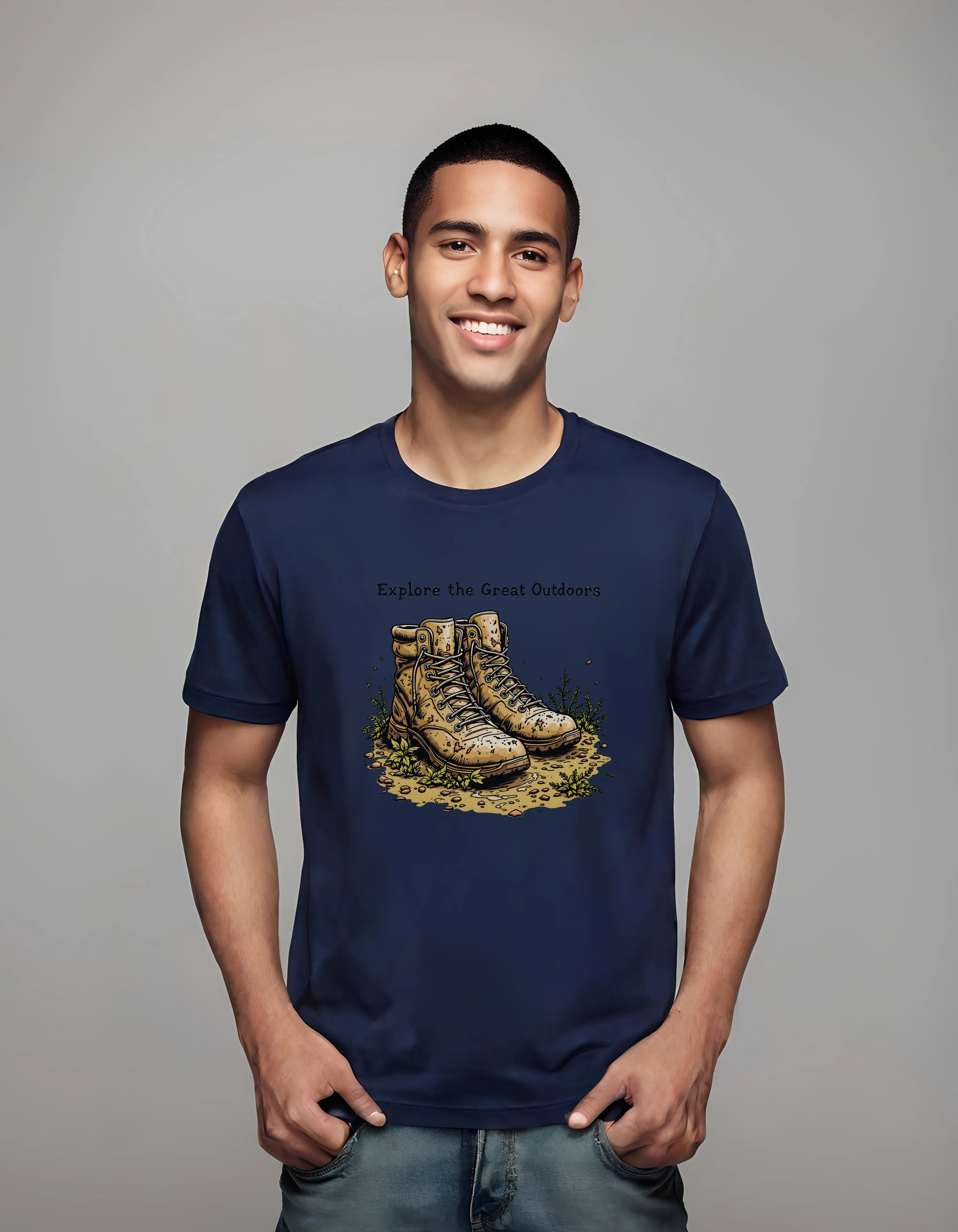 Explore the Great Outdoors Hiking Boots | Classic T-Shirt (Unisex)