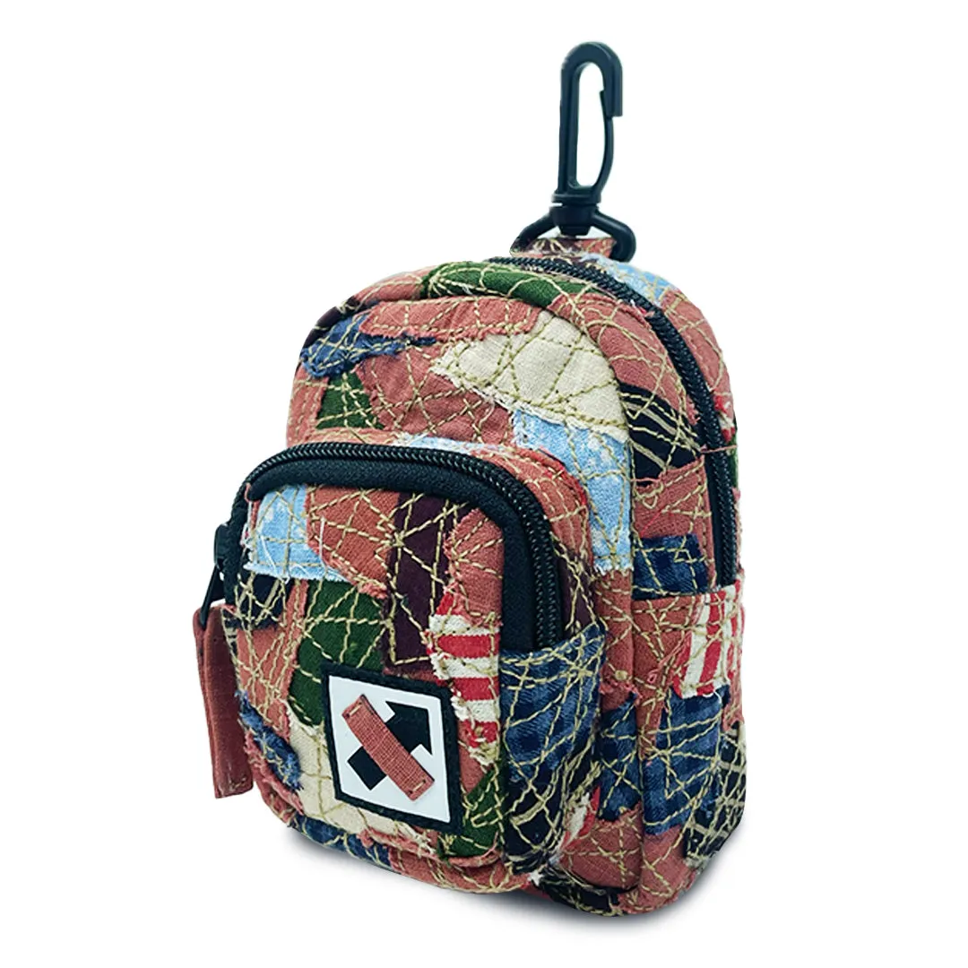 FABRIC SHREDS 251.126 MINI BACKPACK TRINKET