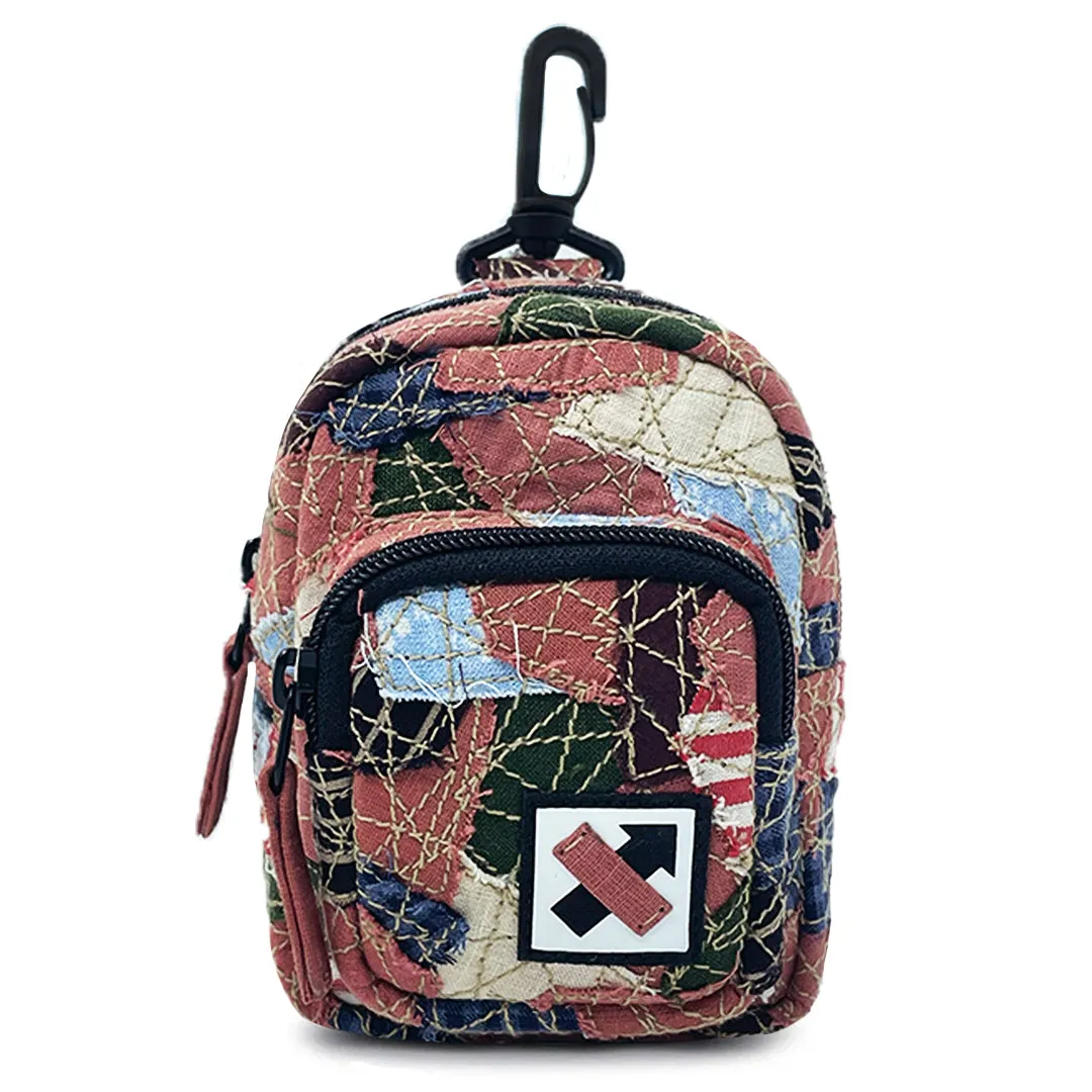 FABRIC SHREDS 251.126 MINI BACKPACK TRINKET