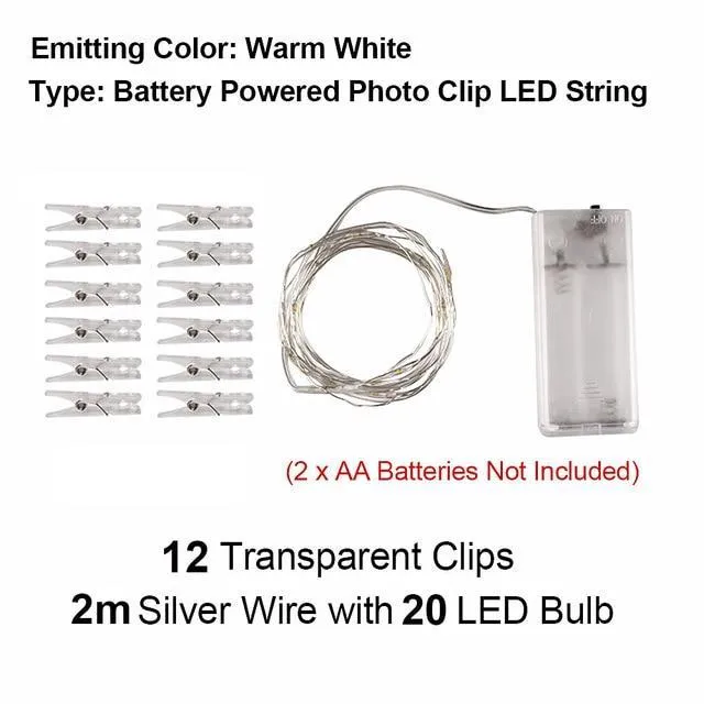Fairy™ Photo Clip USB LED String Lights