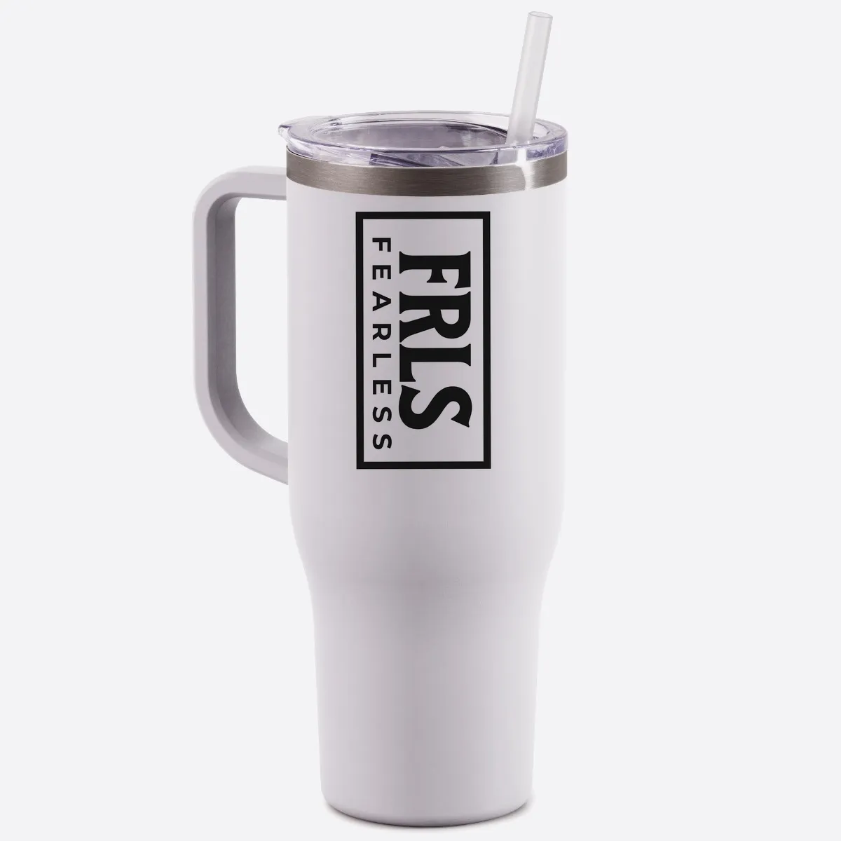 Fearless Logo Vertical 40 Oz. Tumbler with Handle