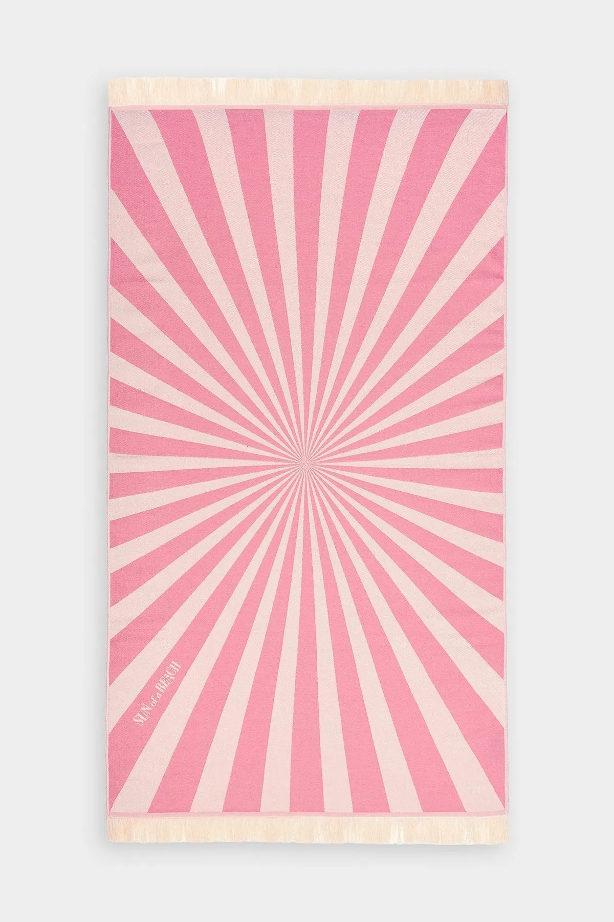Feather Beach Towel in Lollipop