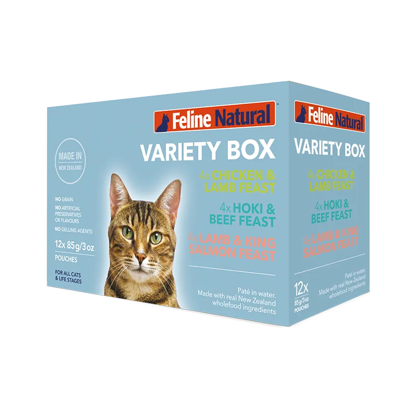 Feline Natural  Variety Pouch Pack 85g (Case of 12)