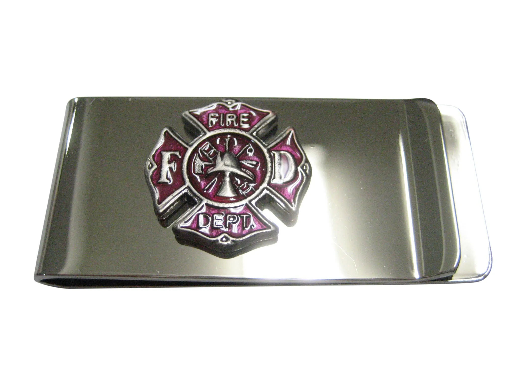Fire Fighter Emblem Money Clip