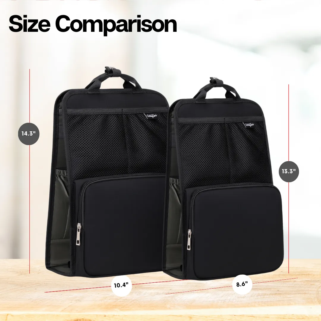 FlexPack Plus | The Ultimate All-in-One Backpack Organizer for Travelers - Black/Gray