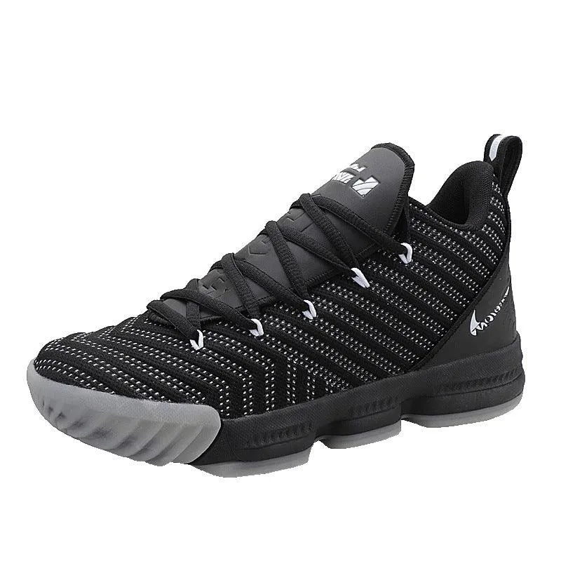 Flying woven sneakers basketball shoes