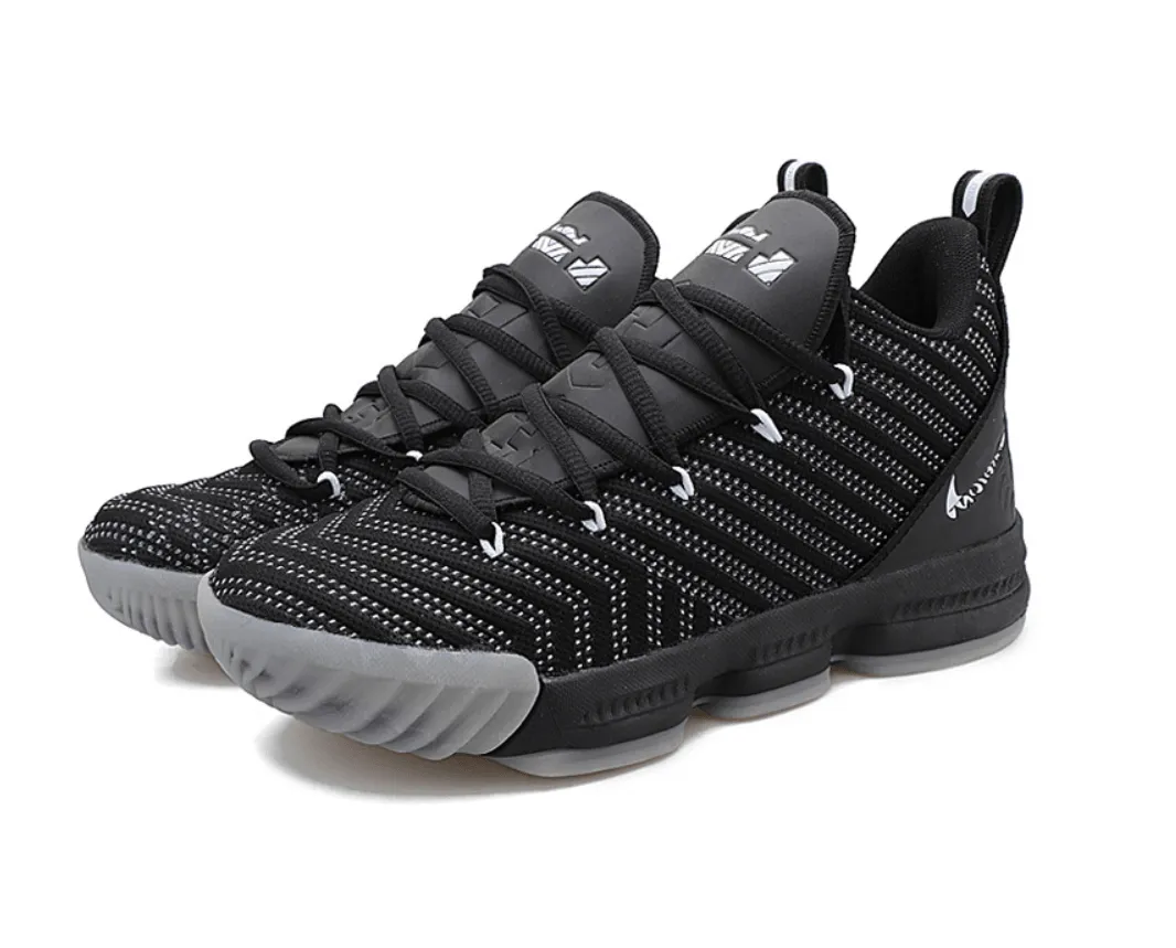 Flying woven sneakers basketball shoes
