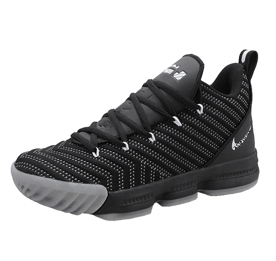 Flying woven sneakers basketball shoes