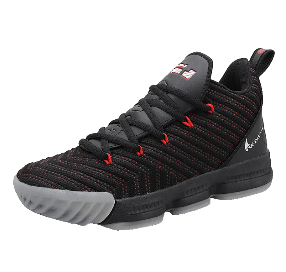 Flying woven sneakers basketball shoes