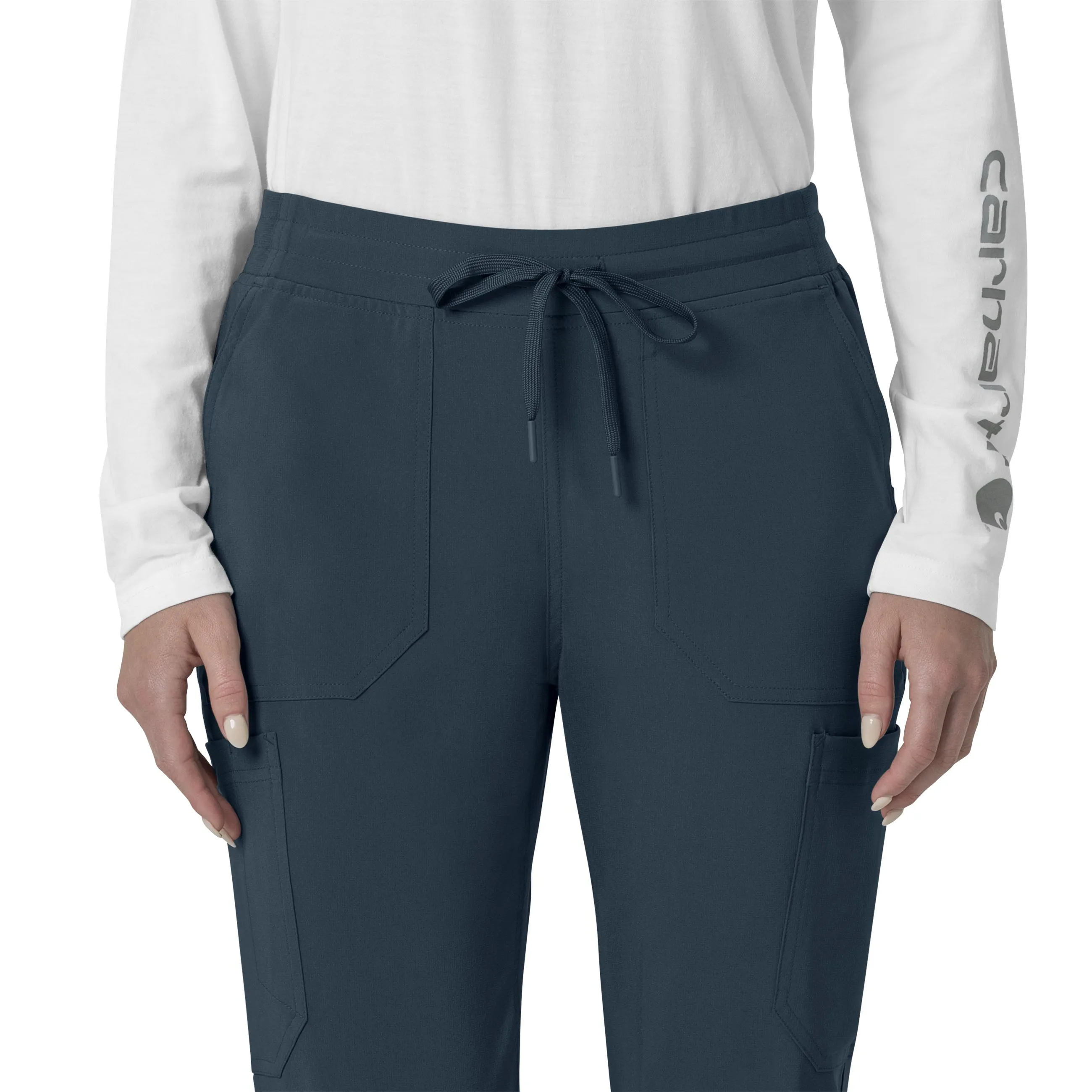 Force Cross-Flex C53110 Cargo Jogger Scrub Pants Navy