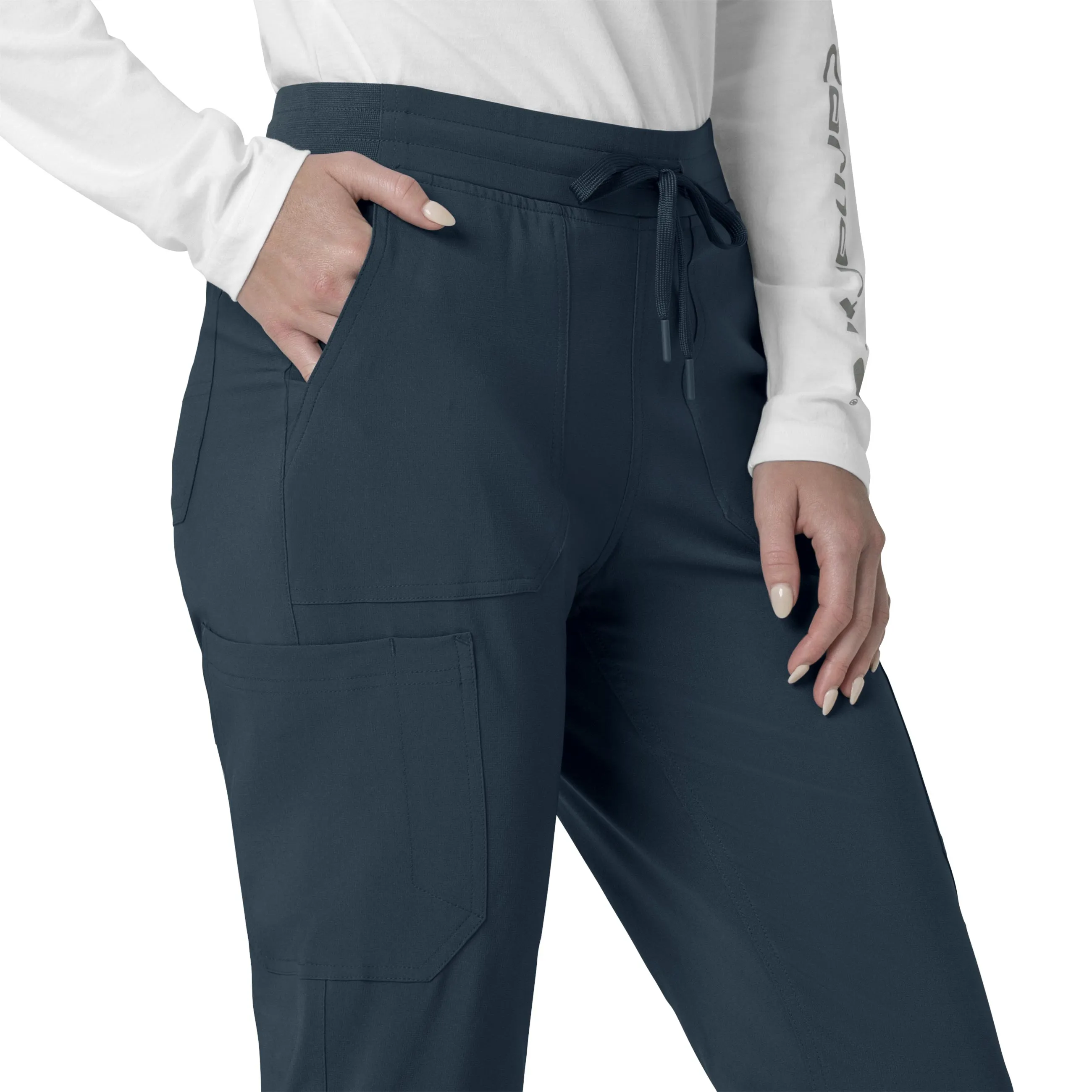 Force Cross-Flex C53110 Cargo Jogger Scrub Pants Navy