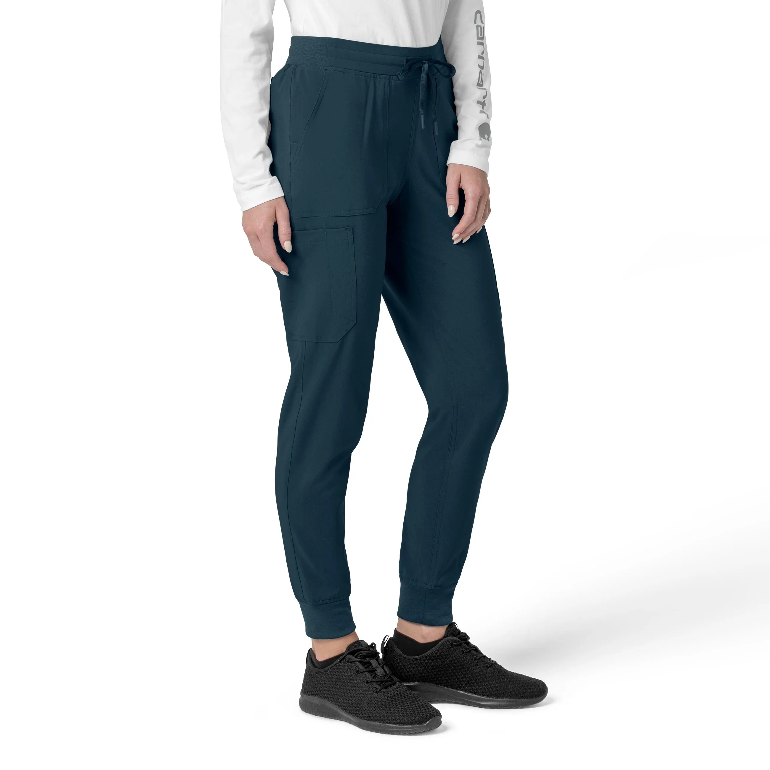 Force Cross-Flex C53110 Cargo Jogger Scrub Pants Navy