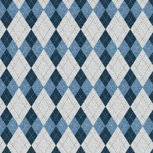 Fore! by Clothworks ARGYLE/LT PEWTER
