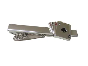 Four Aces Cards Tie Clips