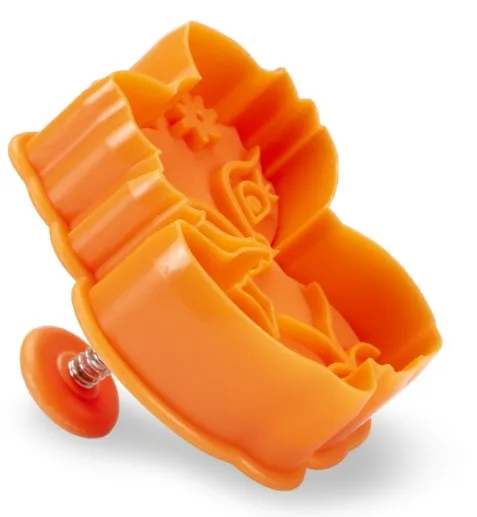 Fox Cookie Cookie Cutter Stamper with Ejector 6.5cm