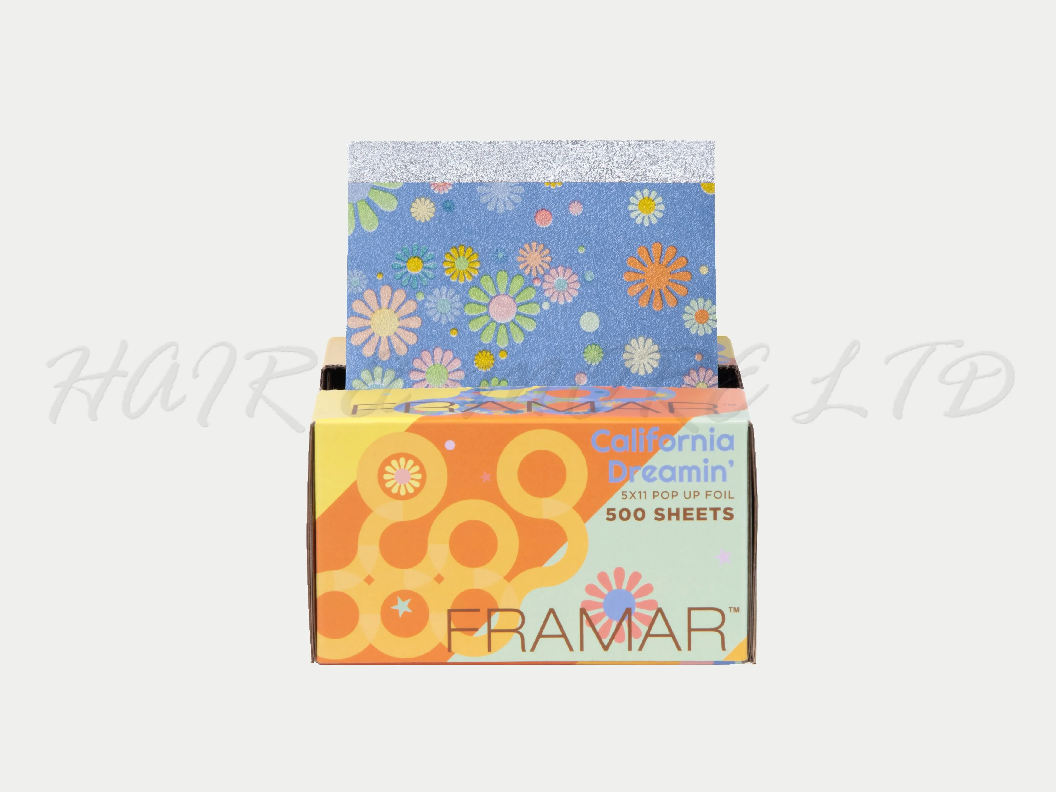 Framar California Dreamin' Pop Up Foil (500ct) 127 x 280mm (5x11)  (12pc CARTON) - LIMITED EDITION